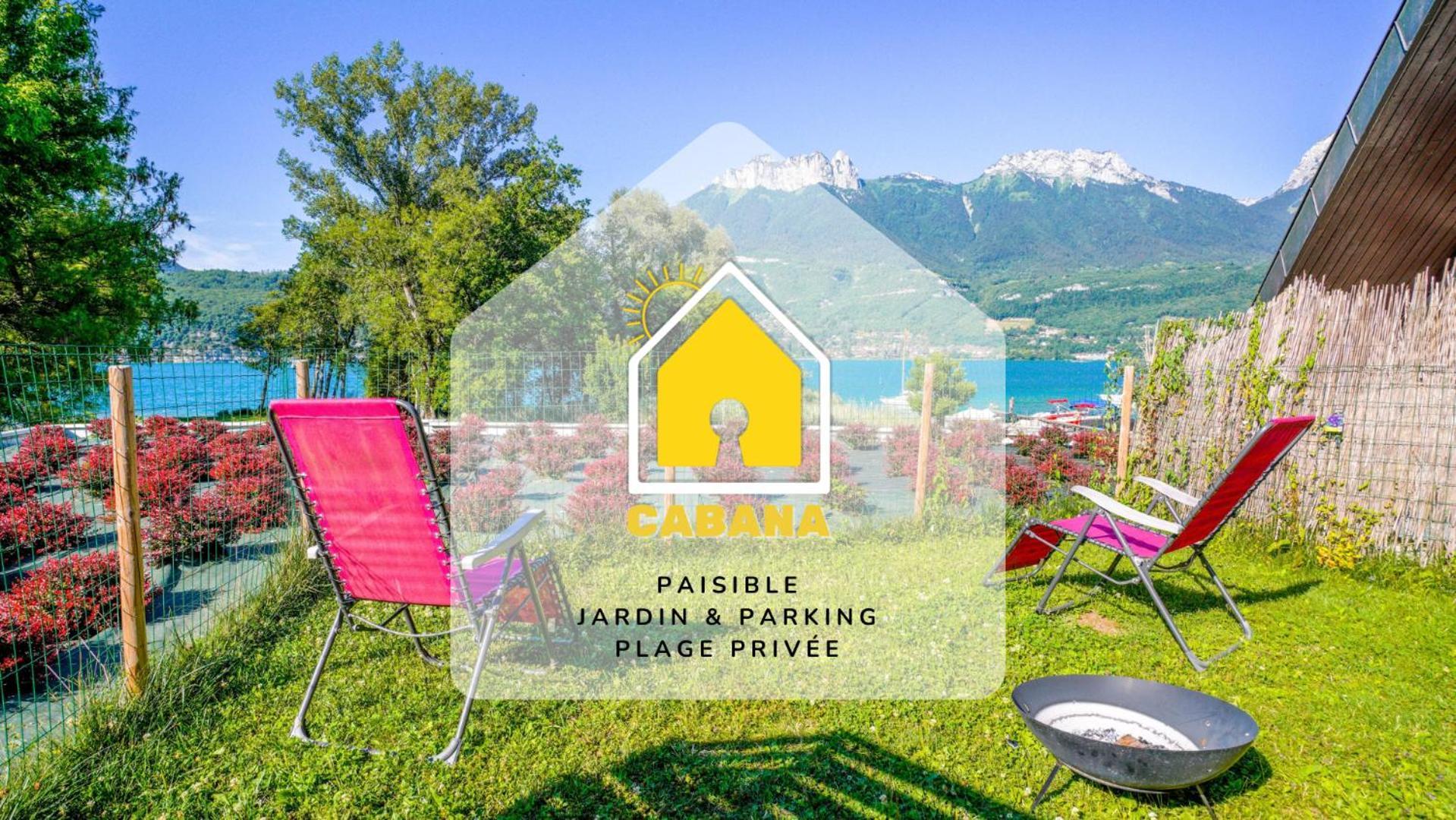 Cabana&les Pieds Dans L'eau Appartement Duingt